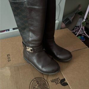Michael Kors Brown Kids Boots Size 11